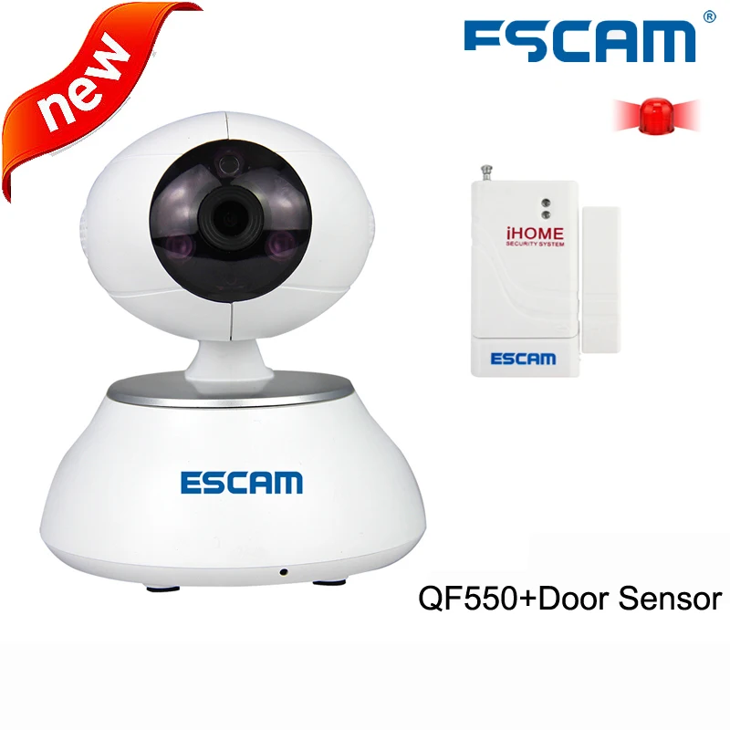 Escam QF550 HD 720P wireless IP font b Camera b font Night Vision H 264 P2P