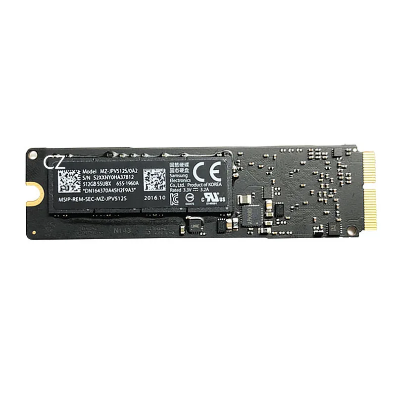 Твердотельный накопитель для MacBook Air & Pro Retina A1502 A1398 A1466 A1465 SSD 128 ГБ 256 512 1