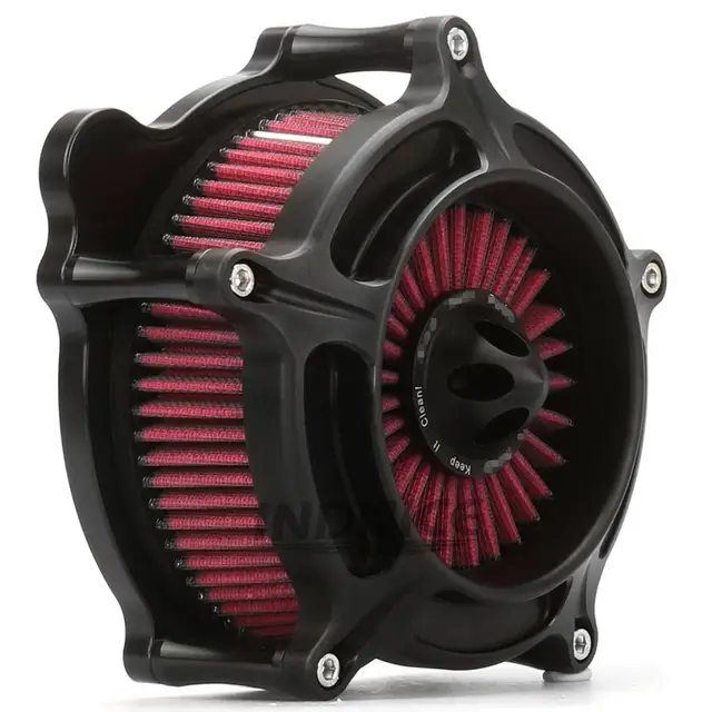 Spike turbine air cleaner filter for harley dyna street bob softail air