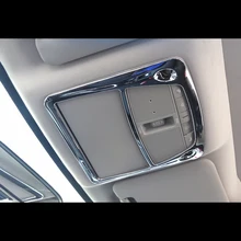 ABS Chrome Interior Dome Light Sunroof Switch Cover Trim For Nissan Sentra 2013 2014 2015 2016 2017 2018