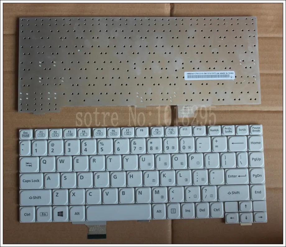  New US Laptop Keyboard for Panasonic CF-LX3 keyboard HMB5401CPA0101A SN1306130002