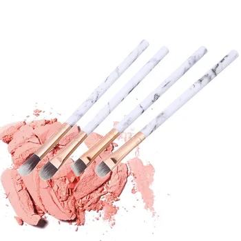 

Newest! 10Pcs Marble Makeup Brushes Kit Marble Pattern PU Brush Bag Powder Contour Eye Shadow Make Up Brush Cosmetic Tools