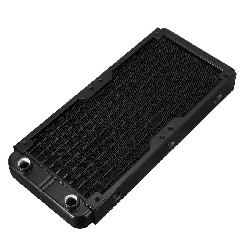 240 мм 10 трубок алюминиевый сплав радиатор для компьютера кулер охлаждения воды