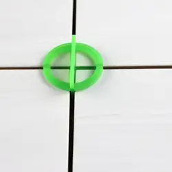 100 шт. Зеленый Крест Плитка выравнивание перерабатываемая пластиковая плитка выравнивание системы база прокладка QJ888