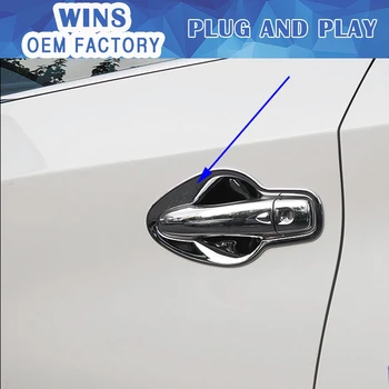 

Car styling high quality ABS Outside door handle bowl cover for Nissan Murano 2015 2016 handle bowl decoration trim Accessories