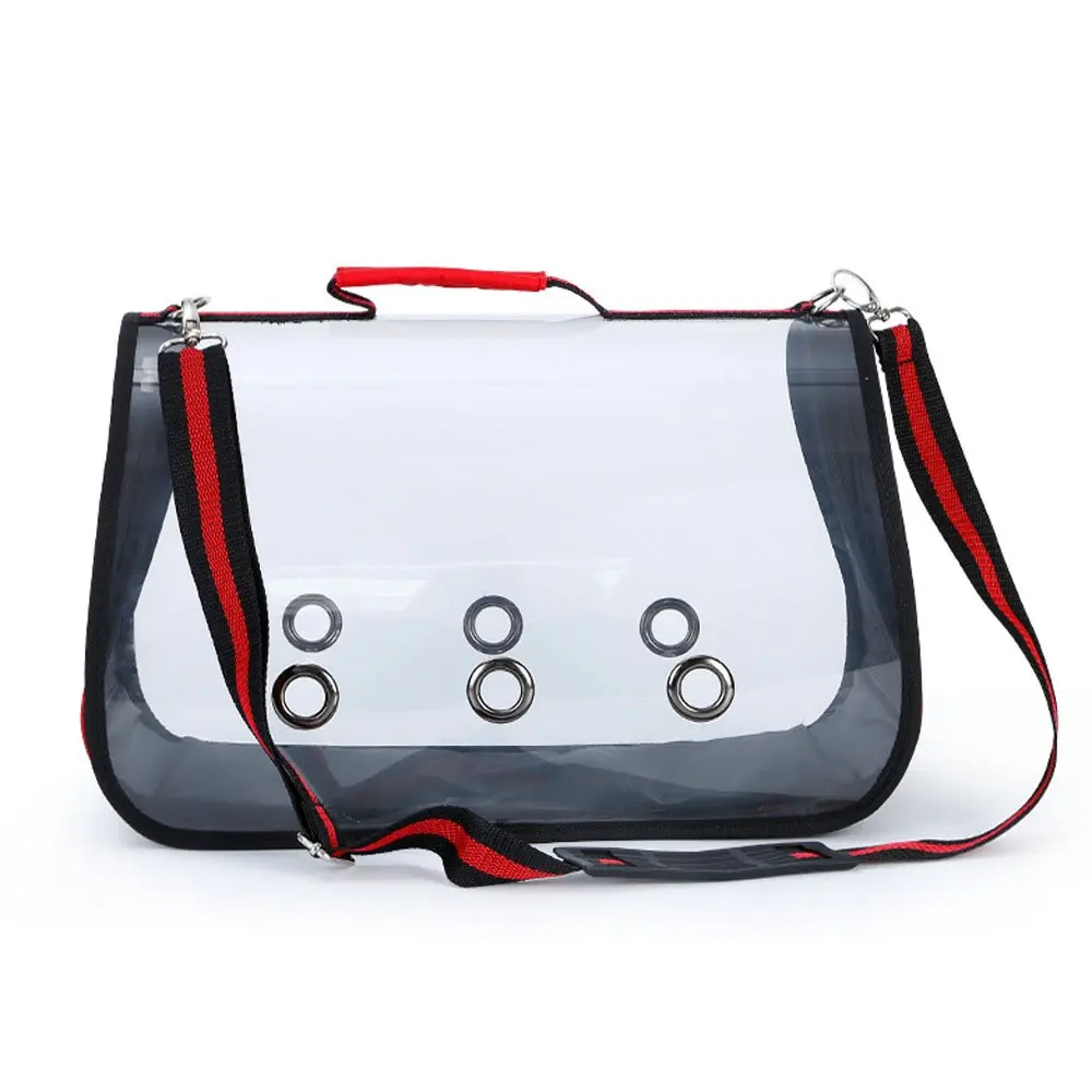 Прозрачная сумка для кошек и собак, одна сумка на ремне для домашних животных, переносная сумка для домашних животных PK001