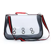 Прозрачная сумка для кошек и собак, одна сумка на ремне для домашних животных, переносная сумка для домашних животных PK001