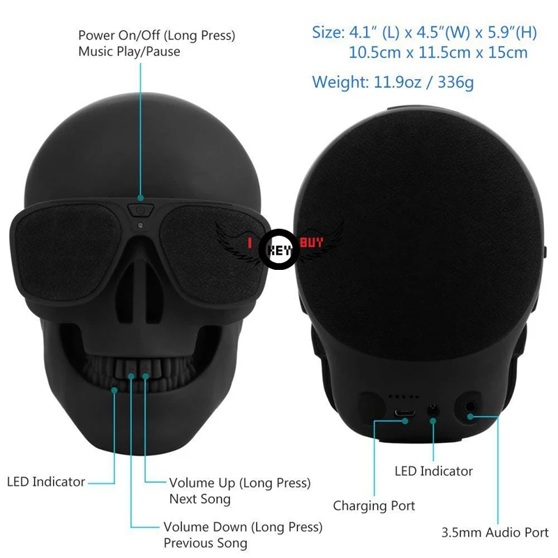 skull bluetooth speaker (4)