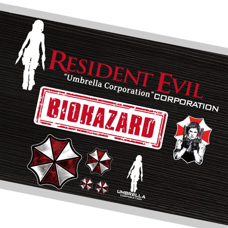 

Noizzy Alice Resident Evil Umbrella Logo Car Sticker Vinyl Auto Decal Reflective Motorcycle Body Window Automobile Car Styling