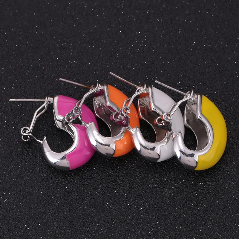 Sehuoran Oorbellen Big Long Water Resin Drop For Women Pendientes Mujer Moda Trendy Dangle Earrings Weddings Jewelry Earrings (13)