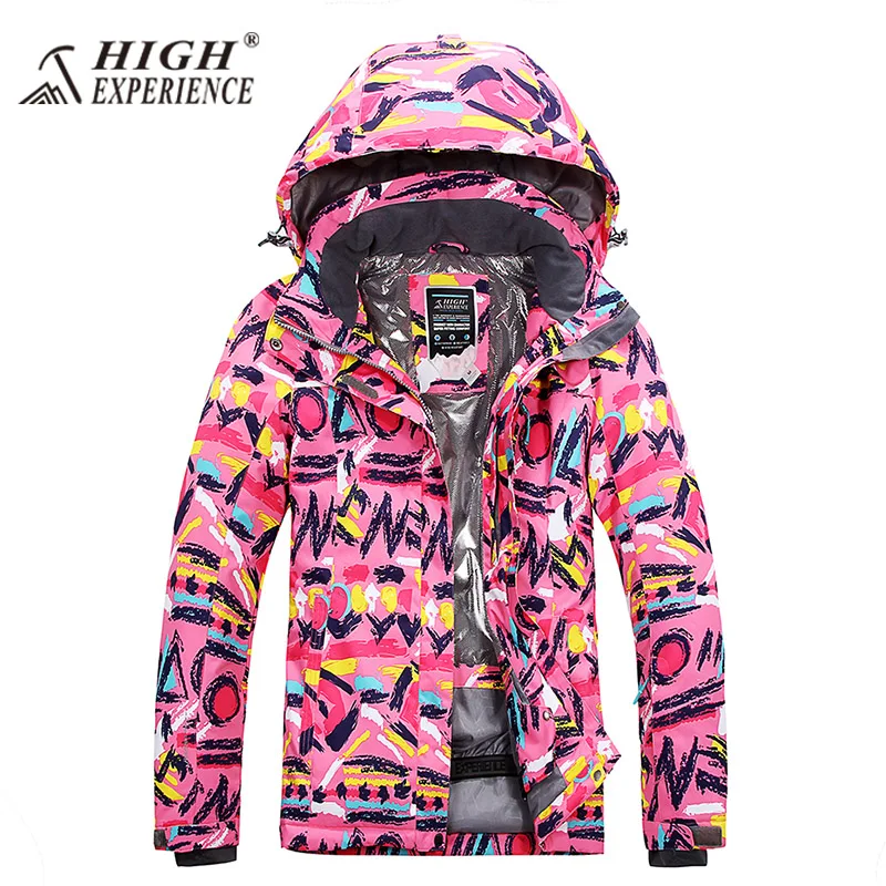 Лыжная куртка детская зимняя куртка для мальчиков и девочек куртка для сноуборда теплые зимние штаны Лыжная одежда водонепроницаемая лыжная куртка для детей