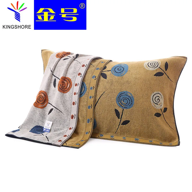 

100% cotton pillow towel family use a large towel to be soft and comfortable absorb water is thick and durable fashion