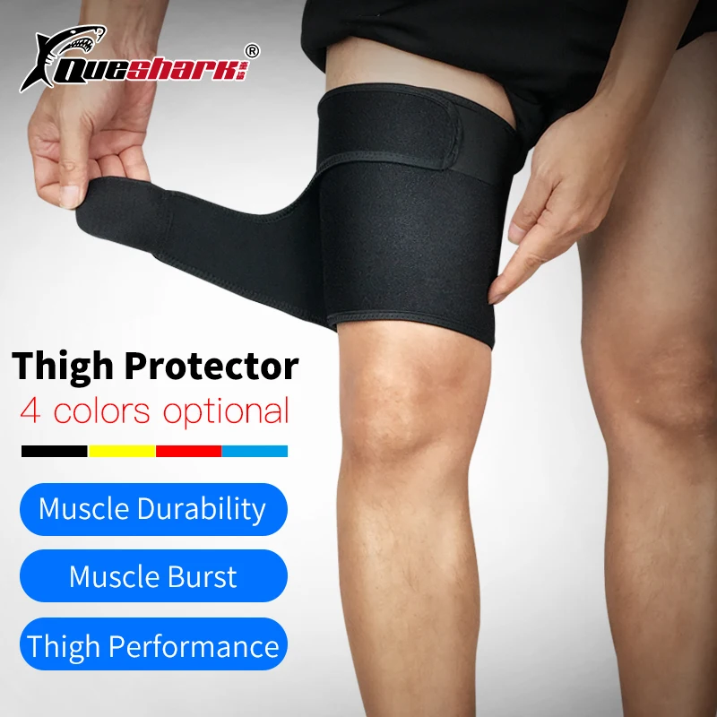 1PCS Sport Basketball Weightlifting Thigh Guard Protection Leg Pads