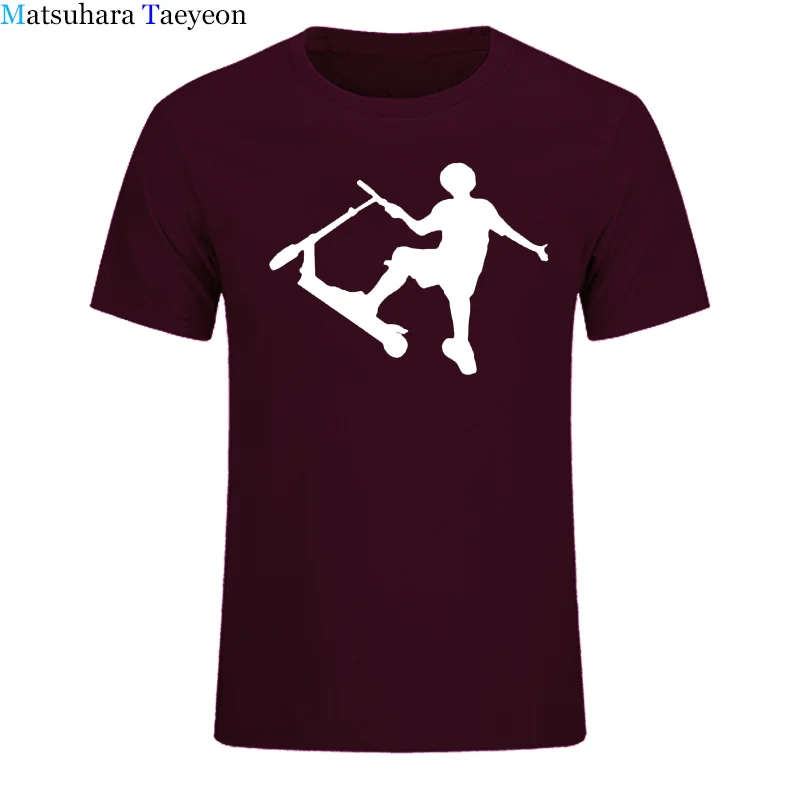 Мужские футболки скутер каскадера забавные хлопковые футболки короткий рукав размера плюс футболка для Для мужчин футболки, одежда - Цвет: 15