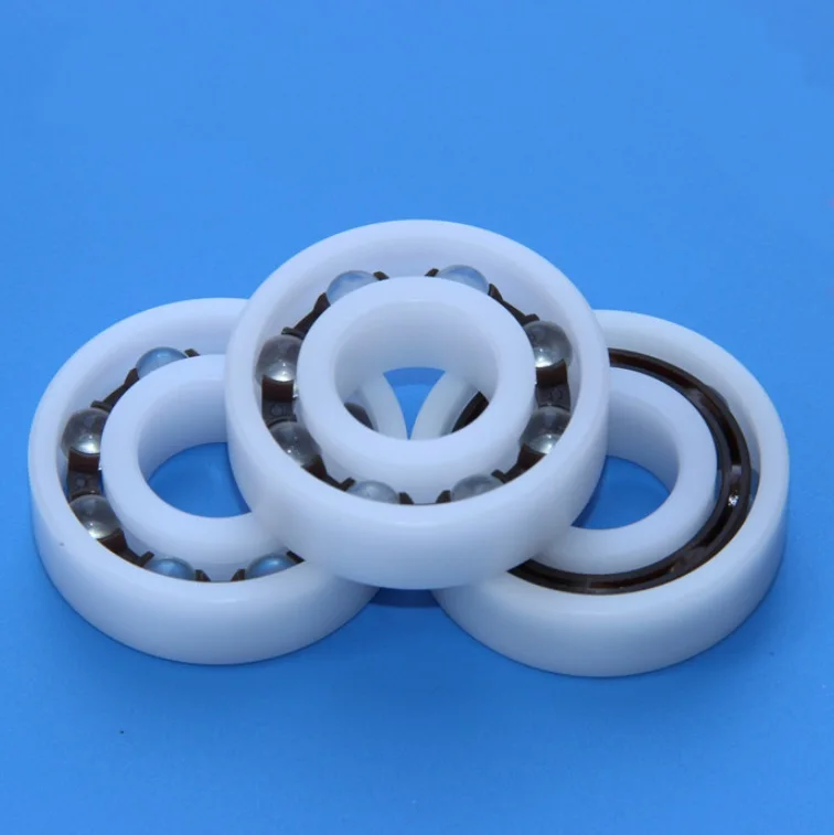 

50pcs 623 POM plastic bearing 3x10x4mm deep groove ball bearings with Glass balls Nylon Cage 3*10*4mm