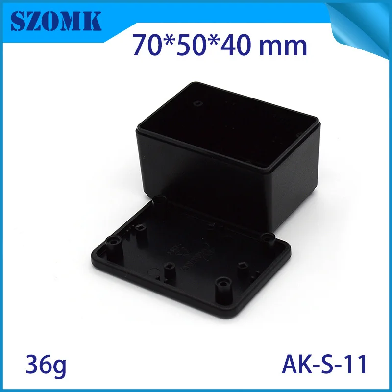 plastic enclosure for electronics control box szomk diy enclosure junction box plastic housing small abs instrument enclosure distribution box black plastic box enclosure electronics case   (7).jpg