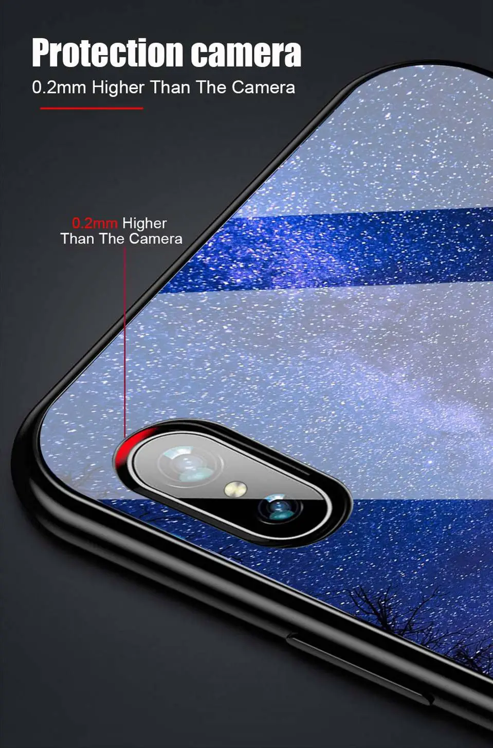 Tempered Glass Case For Xiaomi Redmi 6 Pro Cover Luxury Case For Xiaomi Mi A1 A2 Lite Xiaomi Redmi 5 Plus 6A Note 5 6 Pro 4X     (6)