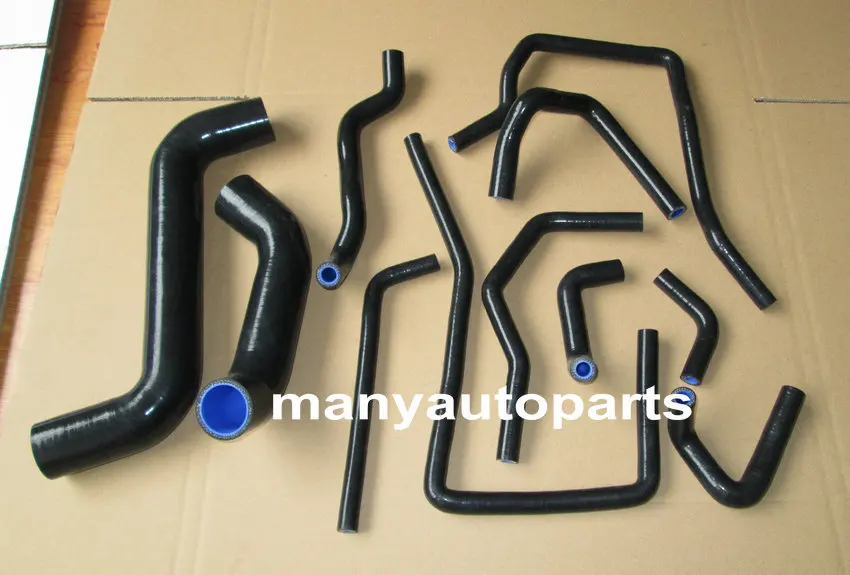 FOR SUBARU IMPREZA WRX//STI GDA//GDB EJ207 02-07 SILICONE RADIATOR HOSE KIT WHITE