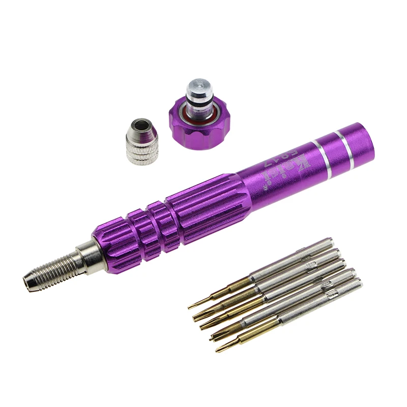 

Kaisi 5817 Dismountable Precision Screwdriver Set For iPhone4 5 6 6s / Samsung Xiaomi 5 IN 1 Repair Opening Tools