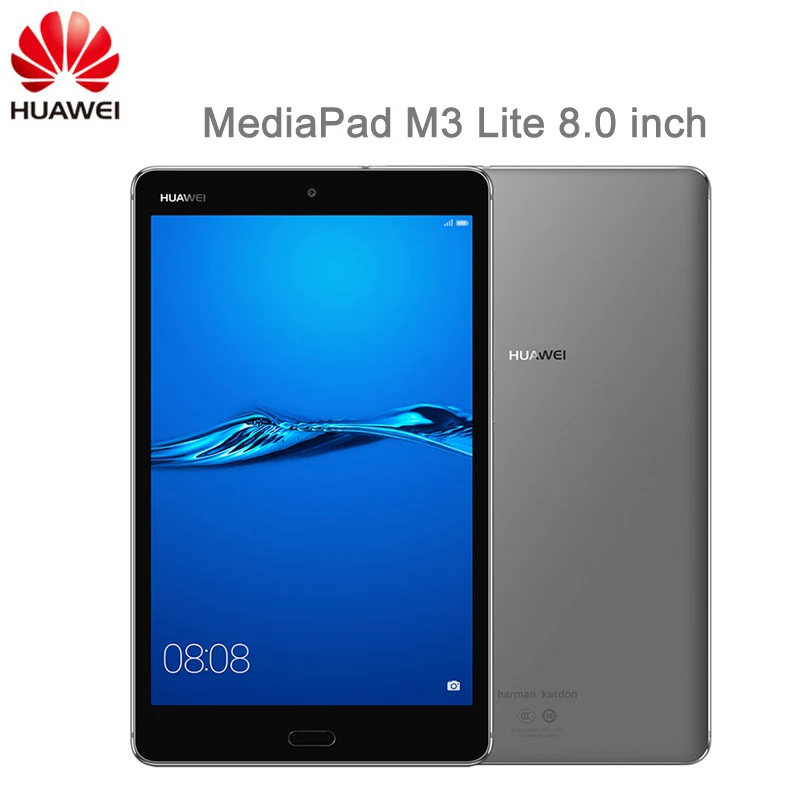 Huawei MediaPad M3 Lite с глобальной прошивкой, 8,0 дюймов, ips экран, 3 ГБ, 32 ГБ, планшетный ПК MSM8940, четыре ядра, Android 7,0, 4800 мАч