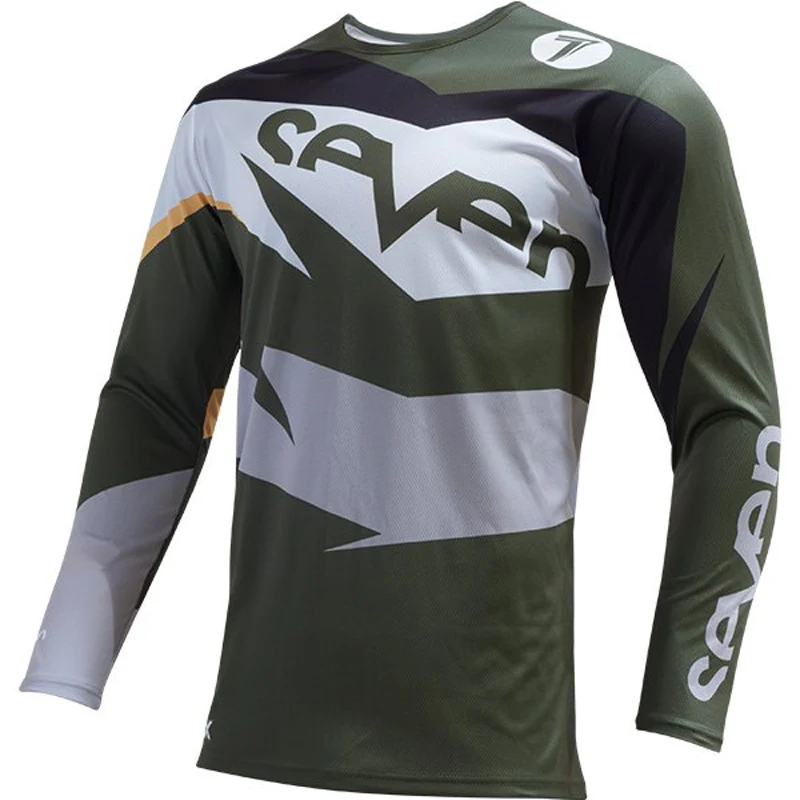 2019 Seven new style Quick dry New SEVEN Men DH MX Downhill motocross jersey motorcycle moto long sleeve off-road jersey