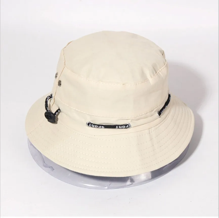 Панама в стиле унисекс хлопок твердая шляпа для рыбалки Буш Панама Gorra для женщин пляж Chapeu Pescador веревка солнцезащитный крем