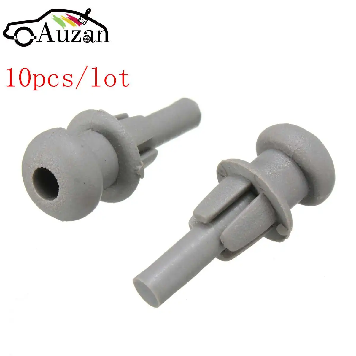 10x GREY PARCEL SHELF CLIPS FOR CORD STRING FOR CITROEN SAXO C2 C3 XSARA PICASSO ► Photo 1/6