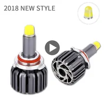 Turbo LEVOU Lâmpada Do Farol 12 H7 v 360 Graus Super LED H1 H3 H8 H9 H11 9005 9006 9012 880 cabeça Auto Kit Lâmpadas LED Para Luzes Do Carro