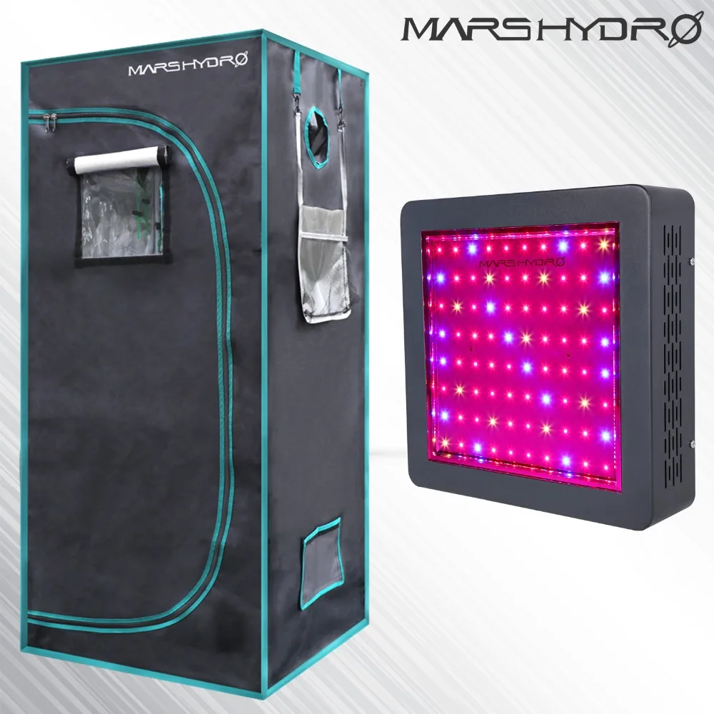 

MarsII 400 Led Grow Light+1680D 70*70*160 LED Grow Tent Kit, LED Grow System No stock in US