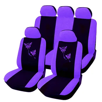 

Universal Fashion Styling Full set Butterfly Car Seat Protector Auto Interior Accessories Automotive Car Seat Cover