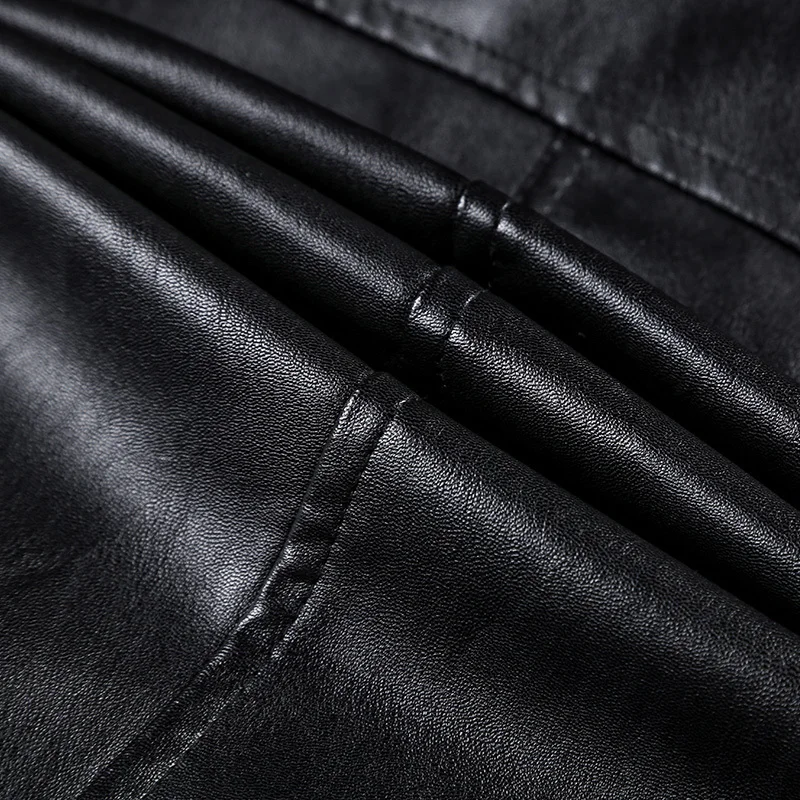 Мужские Кожаные Куртки из искусственной кожи jaqueta masculinas Inverno Couro куртка мужская