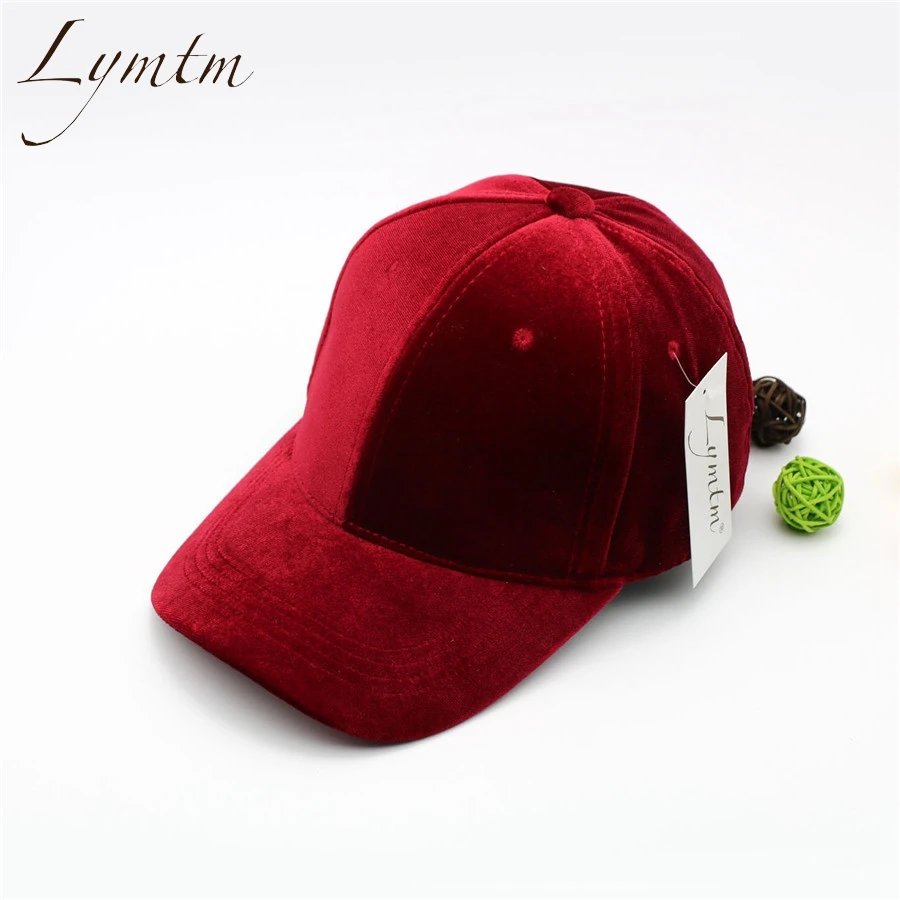 

Vintage Summer Bright Velvet Wine Red Baseball Cap Hip Hop Flat Snapback Hat Adjustable Casquette Bone Caps Sun Hats Outdoors