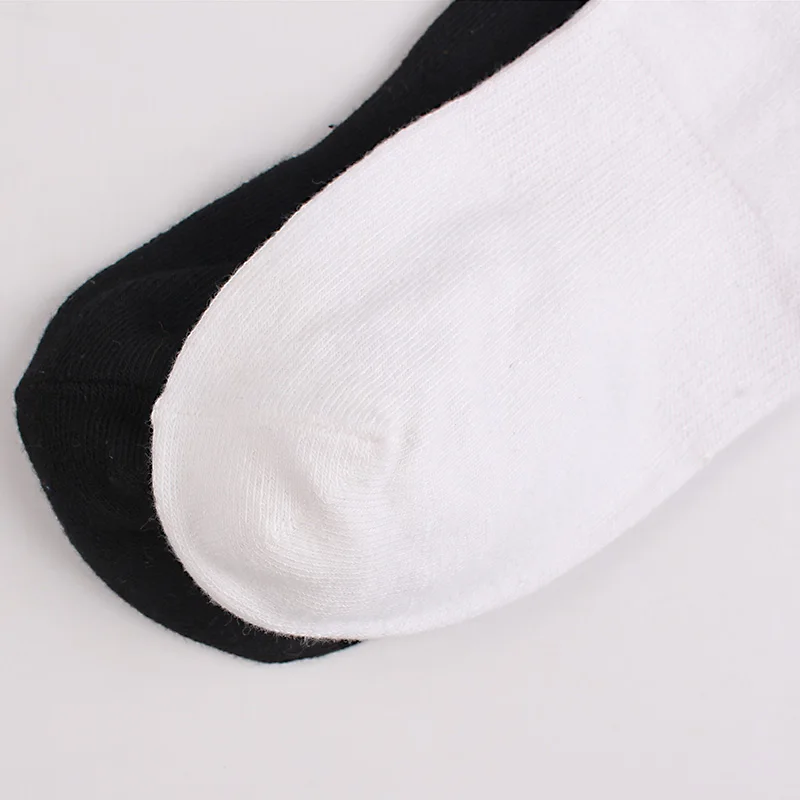 1Pair Short Socks for Men Summer Autumn Male Solid Color Cotton Ankle Socks Absorb Sweat Deodorization High Quality Terry Sports Socks  (1)