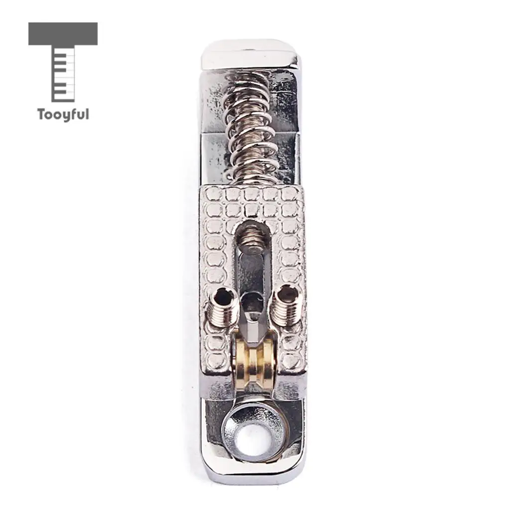 Tooyful 3x Guitar Trem Tremolo Saddles Bridge w/ Screw for ST TL Guitar Accs