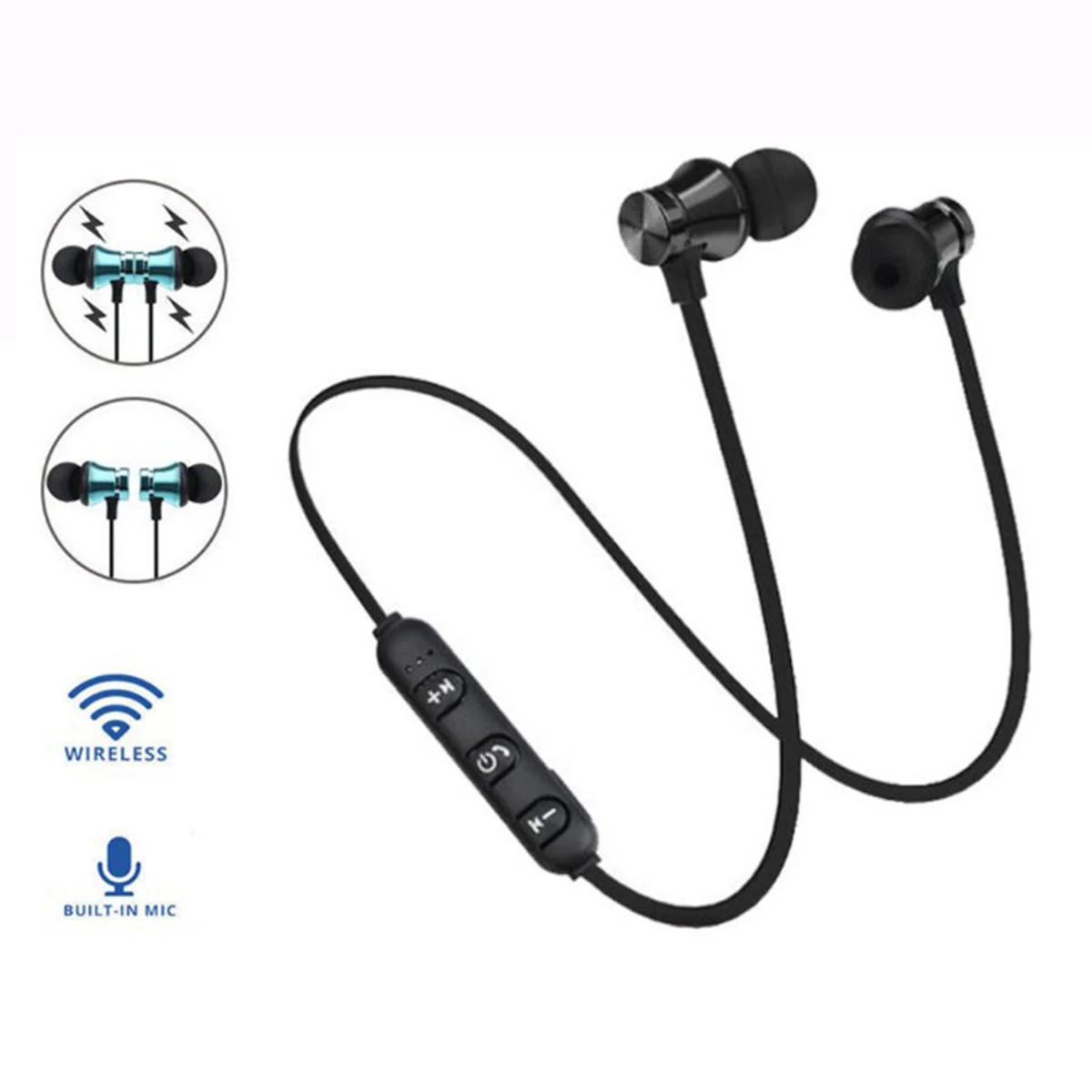 de Ouvido Estéreo Bluetooth Fone de Ouvido
