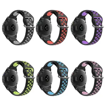 

Two-tone Silicone Watchband Sport Wrist Strap Bracket Replacement for Garmin Fenix 3 3HR/Fenix 5X/Fenix 5X Plus/Forerunner 935/F