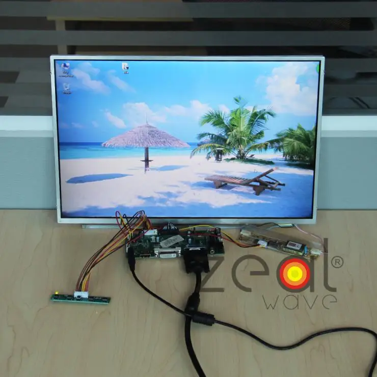 

Free Shipping 17" Inch TFT B170PW07 1440*900+(HDMI+DVI+VGA+Audio) Controller Board Card DIY