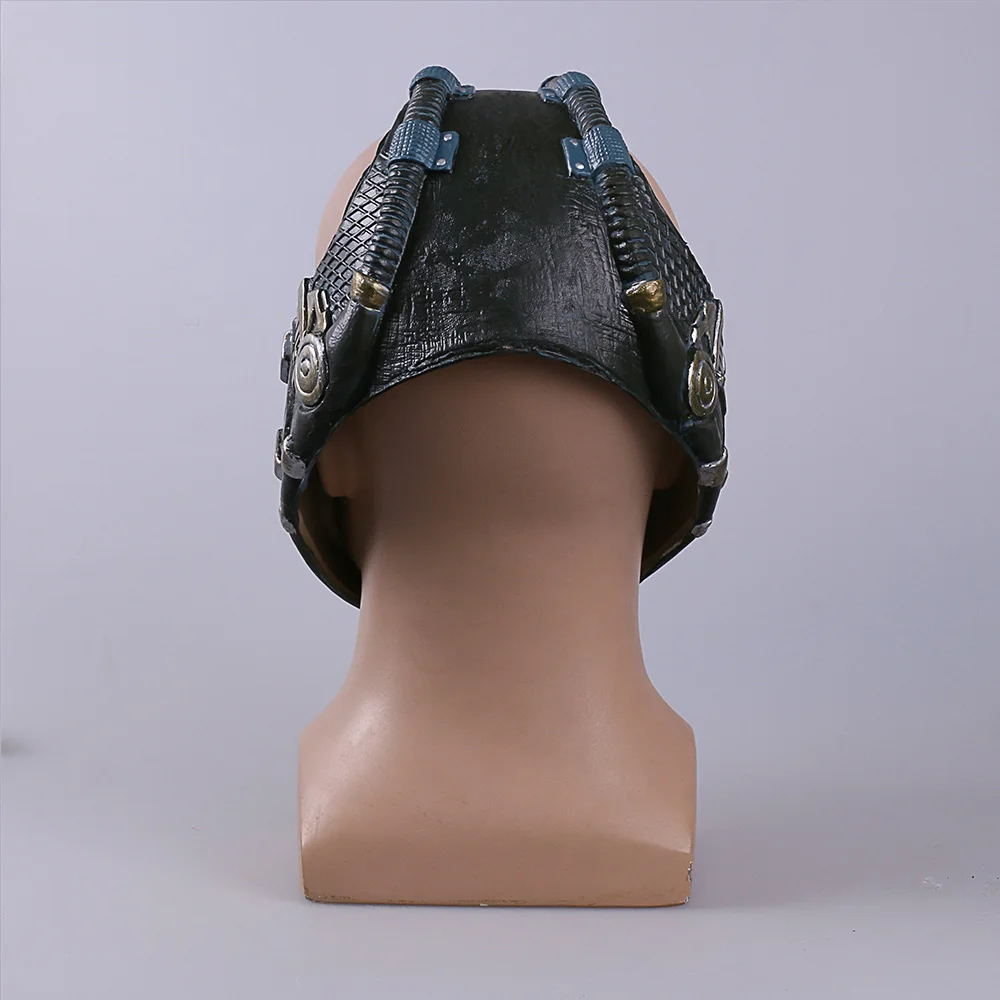 Bane mask Bat Dark Knight Men's Horror Funny Latex Mask Halloween Costume Ball Bane Helmet