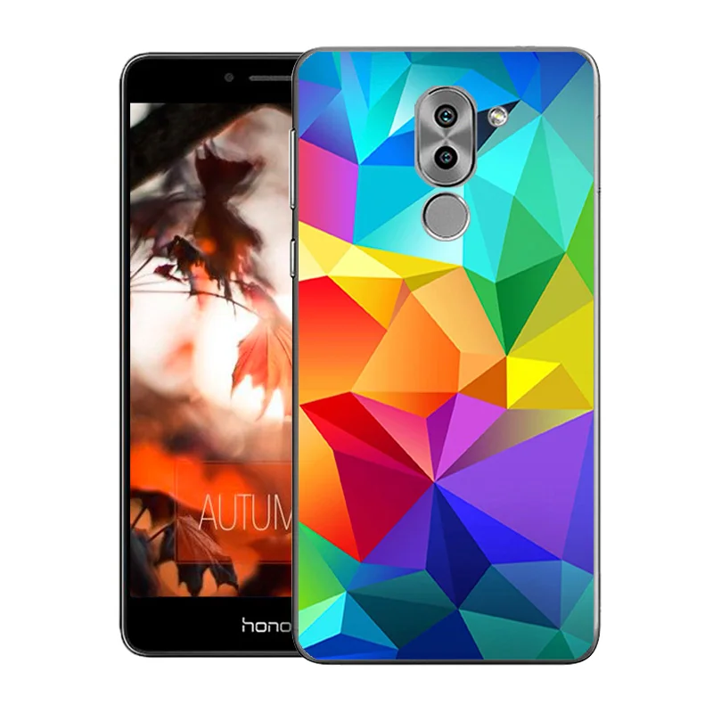 Чехол для Huawei Honor 6x мягкий силиконовый чехол с мраморным принтом 6 X GR5 2017 чехлы из