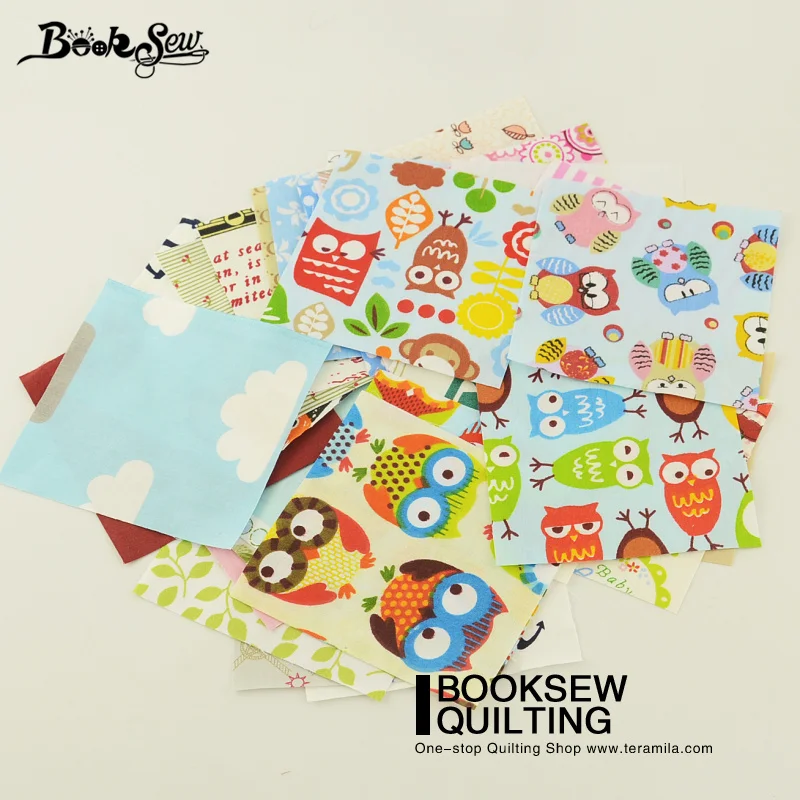 Cotton Fabrics Twill Charm Packs Patchwork Fabrics Quilting Stash No Repeat Design 30 Pieces/Lot