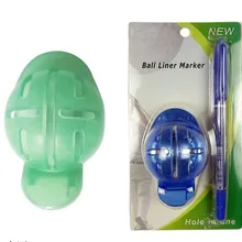 Оборудование для гольфа раскрашенный шар criber рисунок с линиями ручка мяч для гольфа