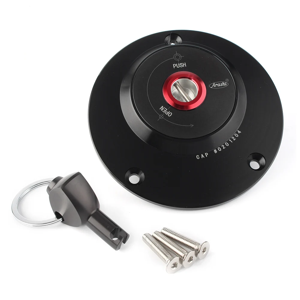 

Black Fuel Filler Cover Gas Tank Cap with Key For Yamaha FZ1 FZ6 YZF600 1000 R1 R6 Motorcycle Accessories