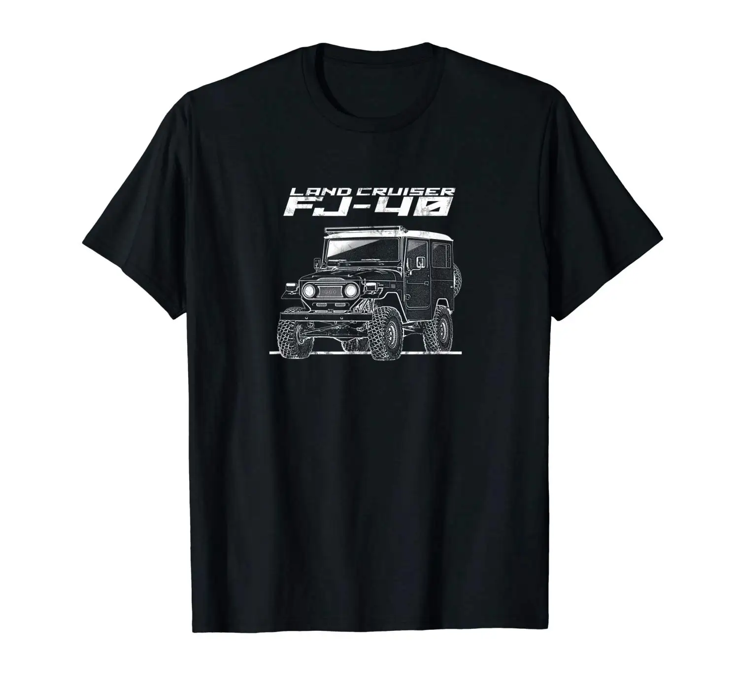 

2019 Funny Fj40 Land Cruiser T-Shirt Bj40 Off Road Shirt Unisex Tee
