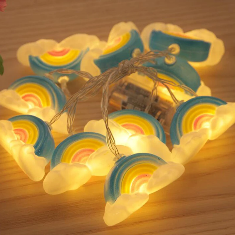 Led WeddingChristmasParty String Fairy Light Christmas LED Led Rainbow String Light Indoor Party Garden Garland lighting (5)