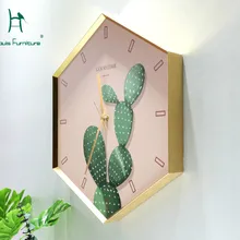 Луи моды настенные часы современный и минималистский Семья характер творчества в тихой комнате северных Европа