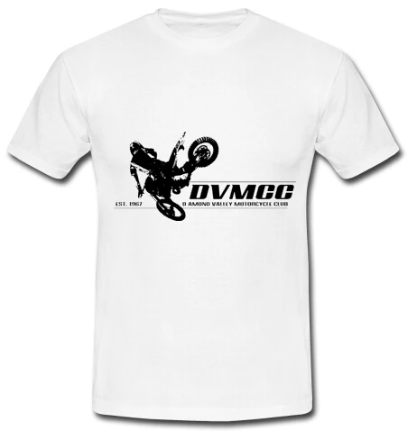 Free Shipping 2015 New Fashion 100% Cotton Tops Man DVMCC Motorcycle 2 Casual Short Sleeve T Shirt Customized Print t-shirt | Мужская