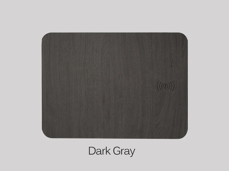 Fimilef QI Wireless Charging Mouse Pad Mat Wood Pattern Phone Wireless Charger for Iphone 8 Plus X for Samsung Galaxy S7 S8 S6 (16)