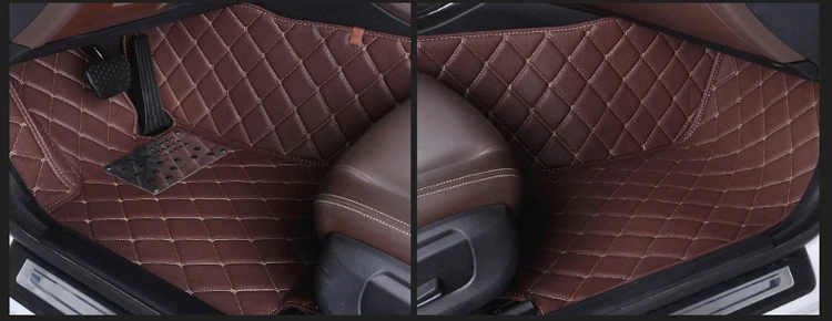Полностью окружении автомобильные коврики для Тесла-модель s специальный кожаный XPE автомобиль Съемная скольжения защиты пять мест