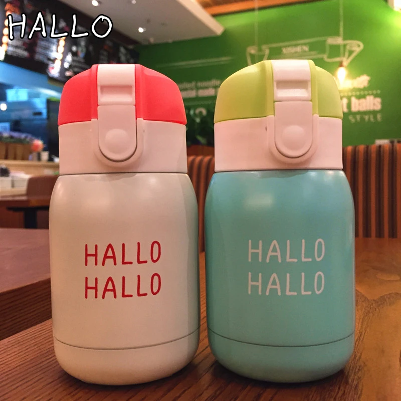 New Korea vacuum flask thermos cup travel mug coffee mug with lid