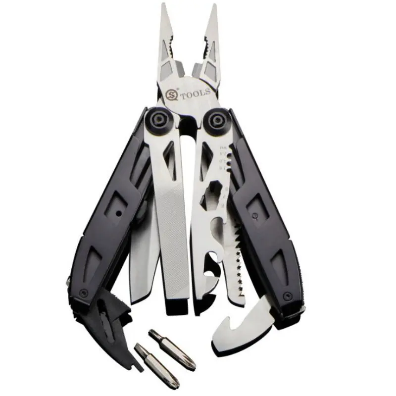 Outdoors folding plier tools multi functional pliers survival EDC combination 420 stainless portable multi tools plier